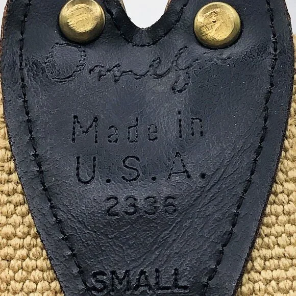 Vintage Omega stretch arrowhead belt — Made in USA, Small (24") - Picture 2 of 11